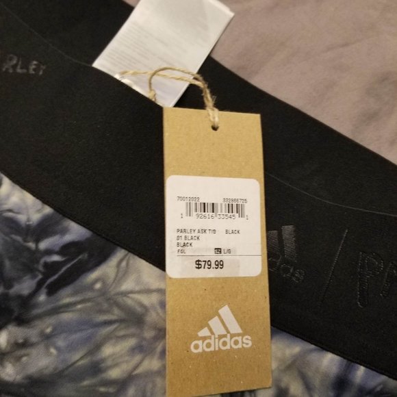 Adidas work out tights Parley ask black and white - Picture 2 of 2